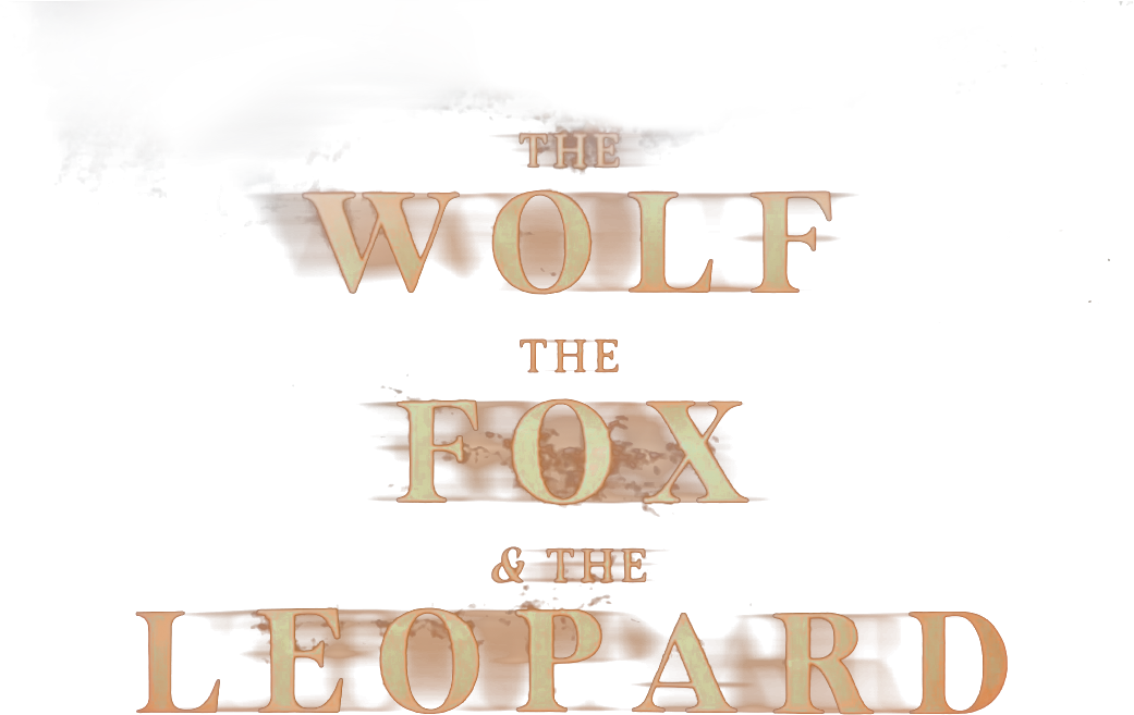 The Wolf, the Fox, and the Leopard Title Logo
